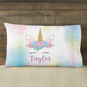 Custom Name Unicorn Pillow Christmas- Made In USA