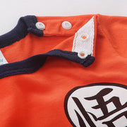 【出産祝い ギフト】ドラゴンボール 孫悟空 ベビーロンパース カバーオール 新生児服 赤ちゃん 春夏秋