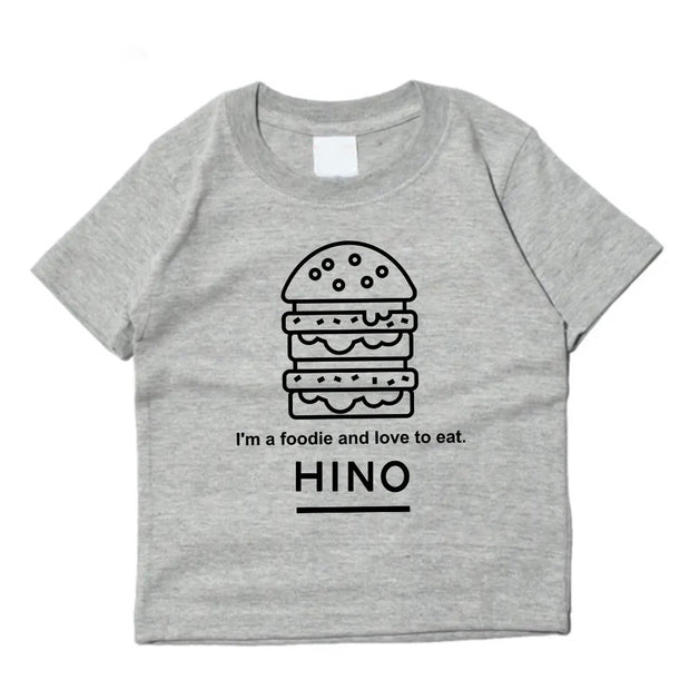 お名前入り＊ハンバーグTシャツ