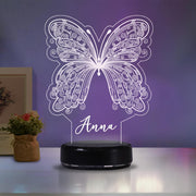 Personalized Butterfly Acrylic Light