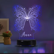 Personalized Butterfly Acrylic Light