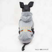 【名入れ無料】 ペアルックもできる♪ 犬服 名入れ プレゼント ギフト おしゃれ かわいい パーカー 長袖 冬服 あたたかい おすすめ 小型犬 トイプードル チワワ ドッグウェア 秋冬 犬用