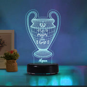 Custom Name Trophy Acrylic Night Light