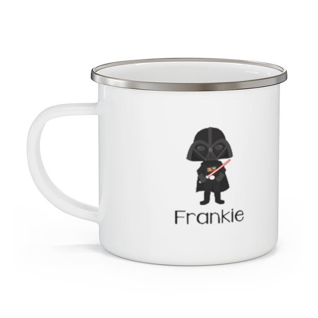 Personalized Name  Kid's Enamel Campfire Mug I-Made in USA