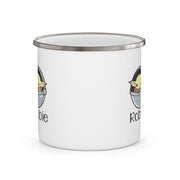 Personalized Name  Kid's Enamel Campfire Mug I-Made in USA