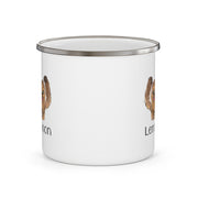 Personalized Name  Kid's Enamel Campfire Mug -Made in USA