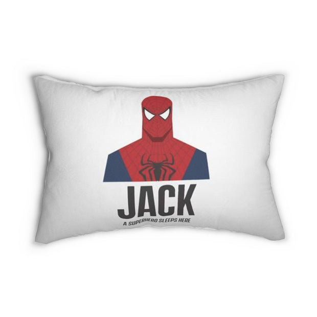 PERSONALISED Pillow Superhero Any Name Print Gift for Kids Bedroom Decoration Boys and Girls -Made In USA